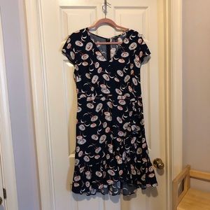 J.Crew Mercantile floral ruffled dress - size 14T